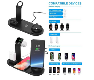 3 In 1 Wireless Rotatable Charger